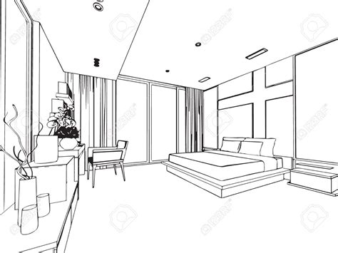 Stock Photo | Interior design skizzen, Innenraum und ...