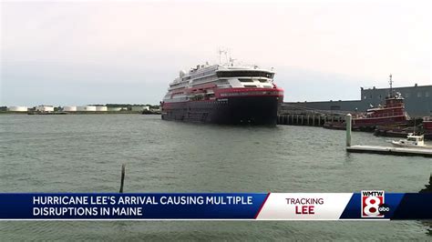 Nearly 1k Passengers Stuck In Portland While Cruise Ships Dock For Safe Harbor During Hurricane Lee