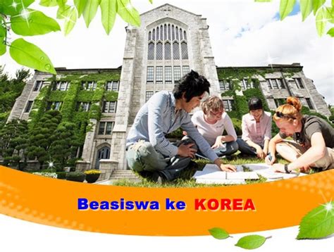 Daftar Lengkap Beasiswa Kuliah Di Korea Selatan Kelas Karyawan S1 S2