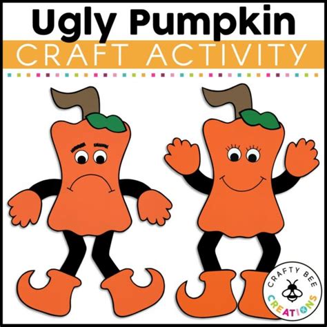 The Ugly Pumpkin Craft Activity Crafty Bee Creations