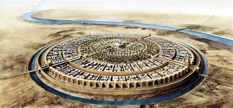 Abbasid caliphate, second of the two great dynasties of the muslim empire of the caliphate. Abbasid Bagdad, artwork - Stock Image - C001/5749 ...