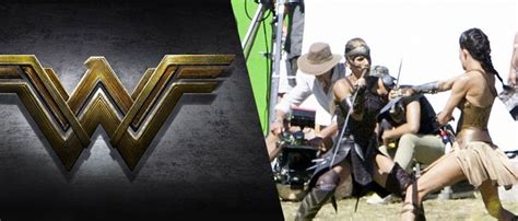 Gal Gadots Wonder Woman Stunt Double Seen Filming A Fight Scene Dc
