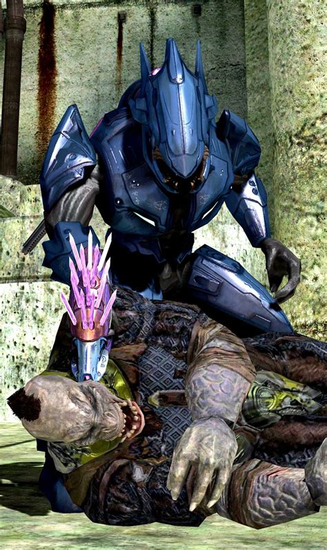 Halo Sangheili Elite Vs Brute Games Art Pinterest Halo