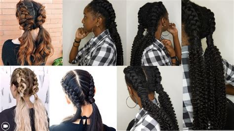 Curly Hair With Braids Overnight - Twist Braid Overnight Curls