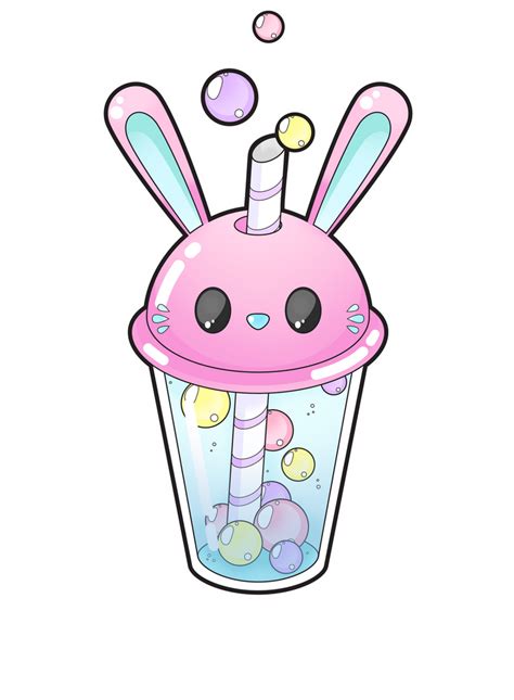 Bunny Bubble Tea By Meloxi On Deviantart