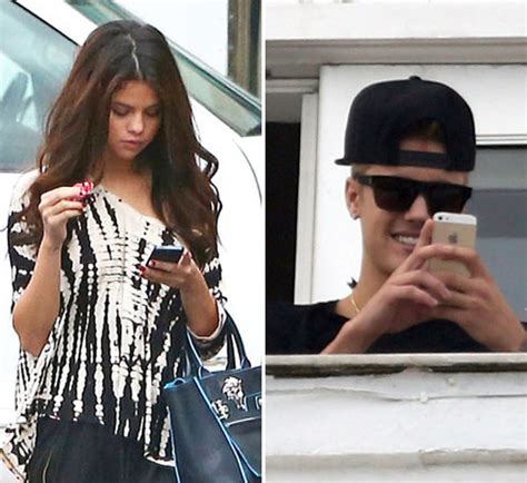 justin bieber and selena gomez — couple ‘s sexting keeps relationship alive hollywood life