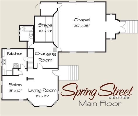 Wedding Chapel Floor Plans The Floors