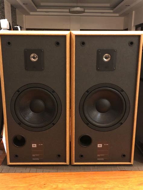 Jbl 2800 Floor Standing Speaker Titanium Tweeters 8 Woofer Made In Usa