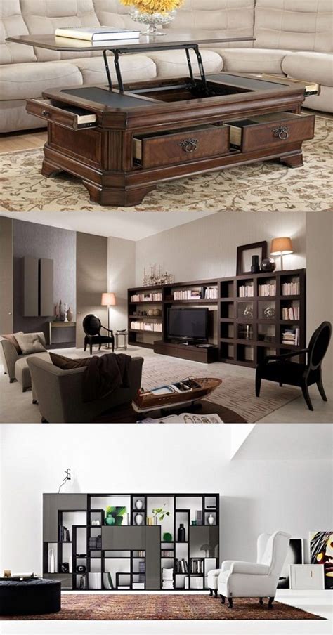 Create More Storage Space In Your Living Room Interior Design