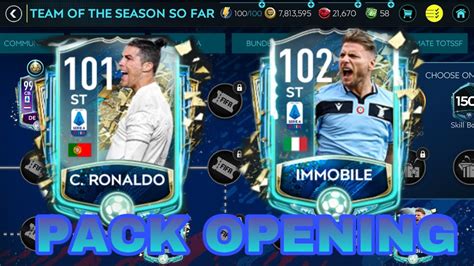The squad looks like one of the best we have seen so far in the event, so you won't want to miss. WHAT?! 101 RONALDO?! | SERIE A TOTS PACK OPENING | Fifa ...