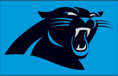 The panthers compete in the national football league (nfl). Carolina Panthers Primary Dark Logo - National Football League (NFL) - Chris Creamer's Sports ...