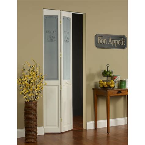 Pinecroft Pantry 36 In X 80 In Unfinished Pine Wood 2 Panel Square Frosted Glass Solid Core