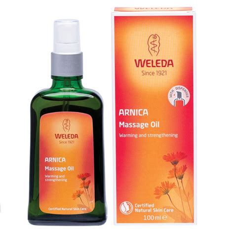 Weleda Arnica Massage Oil 100ml — Australian Organic Products More