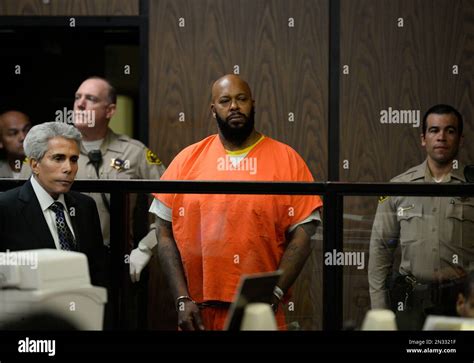 Death Row Records Founder Marion Suge Knight With His Attorney David