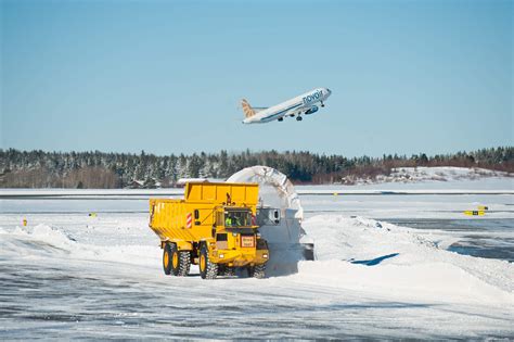 Winter Operations Studying Scandinavian Snow How Airport Technology