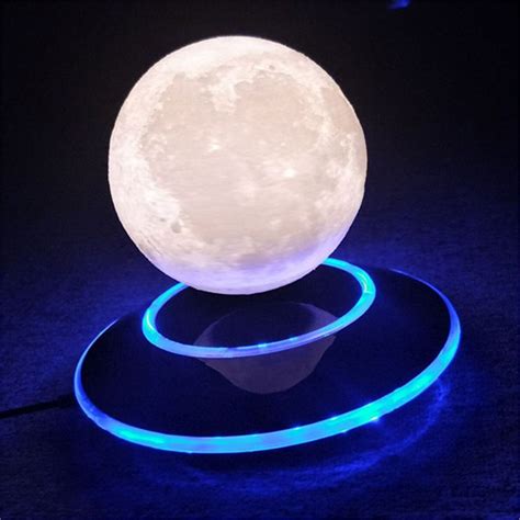 3d Floating Moon Lamp Moonlight Night Light Touch Color Change Brithday