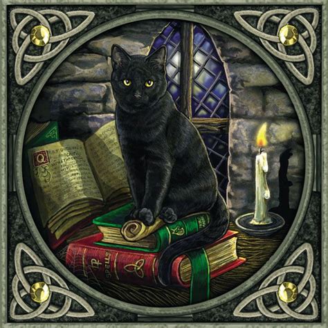 Witches Spell Book Witches Black Cat On Spellbooks Greeting Card
