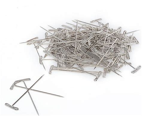 T Pins Stainless Steel T Pins Nickel Plated 300 Pcs 2 Inch