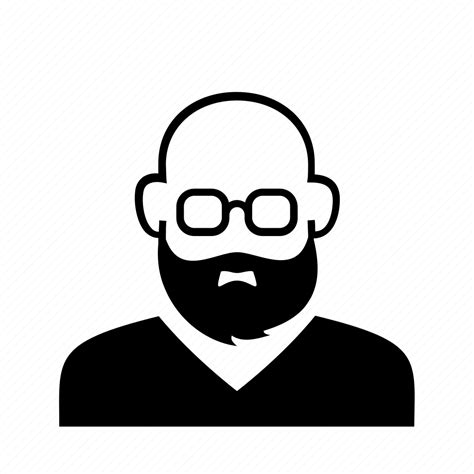 Avatar Beard Character Hipster Person Profile User Icon Download On Iconfinder