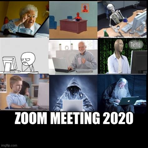 Zoom Meeting Memes Tabletdax