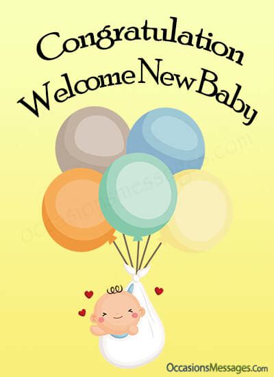 Newborn Baby Congratulation Message Newborn Baby