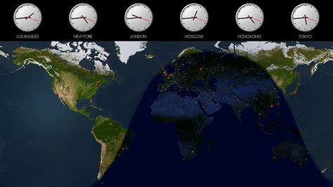 Time Zone Clock Wallpaper Wallpapersafari