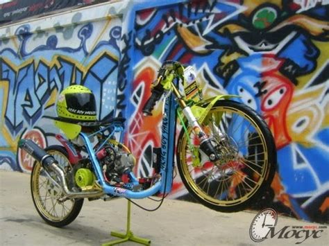 Modifikasi Motor Matic | Matic Drag Bike: Yamaha Mio Thailand Drag