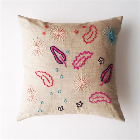A Alicia New Hand Embroidered Cushions