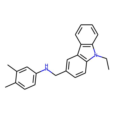 3169 1767 — Chemdiv Screening Compound N 9 Ethyl 9h Carbazol 3 Yl
