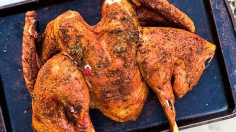 traeger smoked spatchcock turkey recipe delicious thanksgiving meal