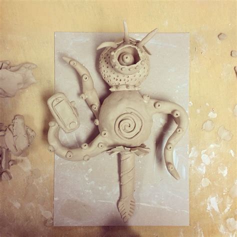 Clay Monster With Air Drying Clay