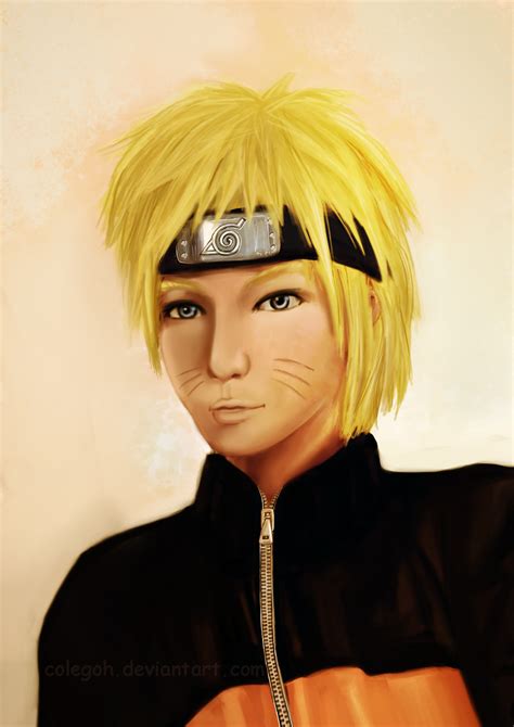 Semi Realistic Naruto By Colegoh On Deviantart