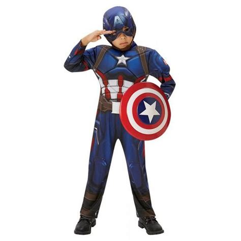 Avengers Aou Captain America Deluxe Costume Boys I Shopzinia I Costume Shop