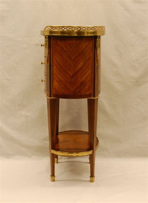 oval shaped sienna marble top french side table with brass gallery and ormolu at 1stdibs