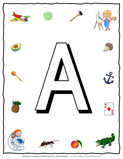 Objects That Start With The Letter A