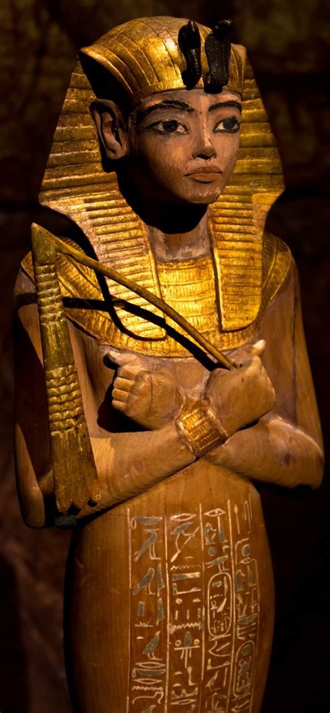 Ushabti Of Tutankhamun Found In The Kv62 Tomb Of King Tutankhamun From