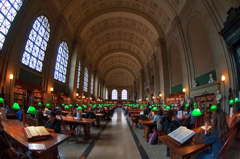 Boston Public Library Reading Room Photograph By Joann Vitali Fine