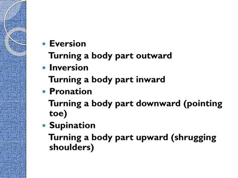 Ppt Intro To The Human Body Directional Terms Planes Quadrants
