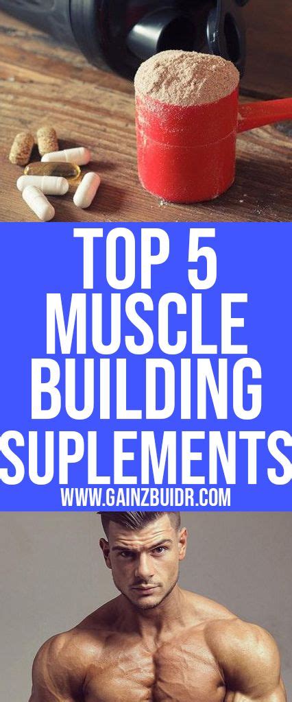 5 Best Muscle Building Supplements For Men And Women You Need To Take
