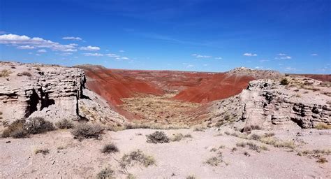 The Painted Desert At Petrified Forest Np 31818 Rnationalpark