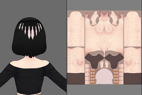 VRChat Hair Texture