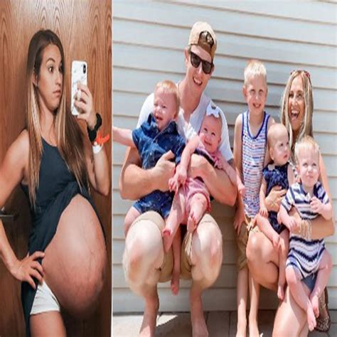 Mom Of Quadruplets Shares Amazing Before And After Pregnancy Photos The News Life