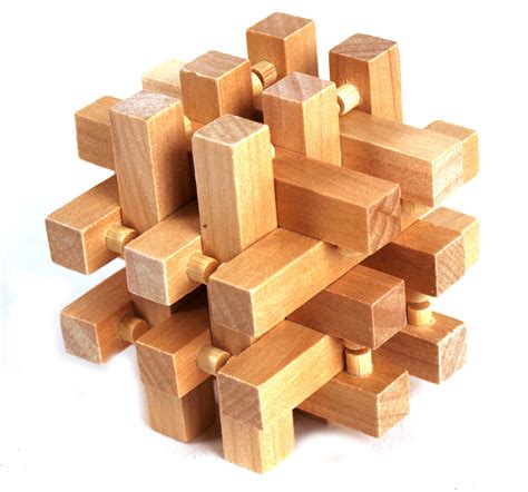 3d Wood Puzzle Matrix Cube Pink Cat Shop