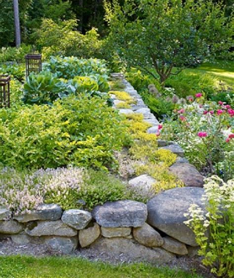 Stone raised garden beds ideas 150. The Art Of The Dry Stack Stone Wall • Insteading