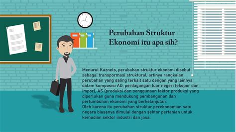 Pada bab ini akan dipelajari materi ketenagakerjaan pembangunan ekonomi adalah proses pertumbuhan ekonomi disertai dengan perubahan sikap pelaku ekonomi, kelembagaan, dan. Perubahan Struktur Ekonomi - YouTube