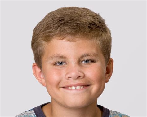 Young Boy Head Shot Side Profile Stock Image Image Of Shot Child