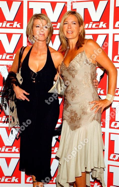 Gmtv Presenters Kate Garraway And Penny Smith At The Tv Quick Awards At