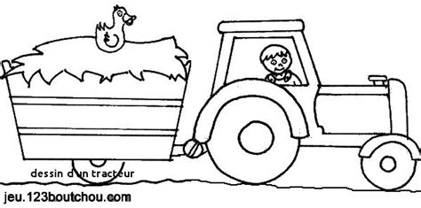 Les plus beaux dessins de tracteur. dessin de tracteur - Les dessins et coloriage