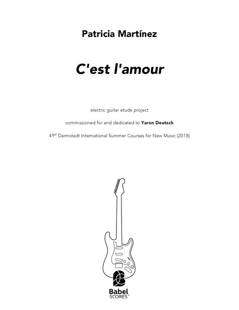 C Est L Amour Instrumental Music