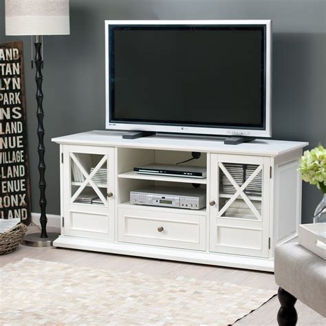 Shop for tv stands at walmart.com. Belham Living Hampton 55 Inch TV Stand - White at Hayneedle